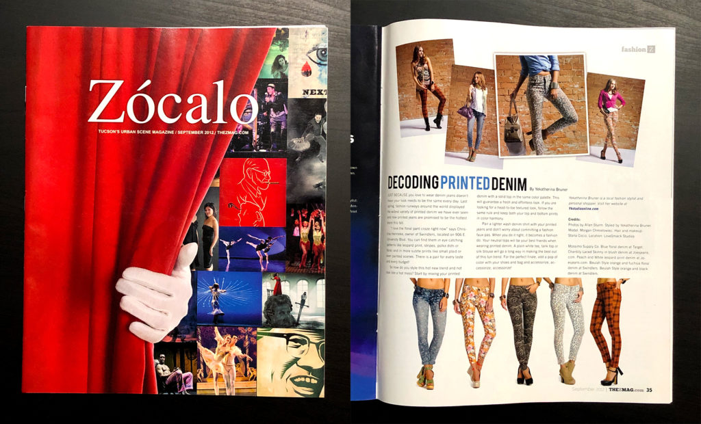 Zocalo Magazine, Tucson, Allan Sturm Photography