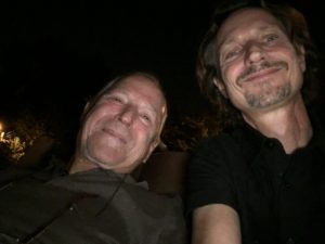 Allan Sturm with his father Tom Sturm the Master Craftsman and Artist
