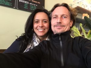 Allan Sturm with Yeka Bruner in Tucson Arizona