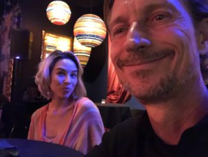 Allan Sturm having Dinner with Guinevere Jagiello in Tubac Arizona