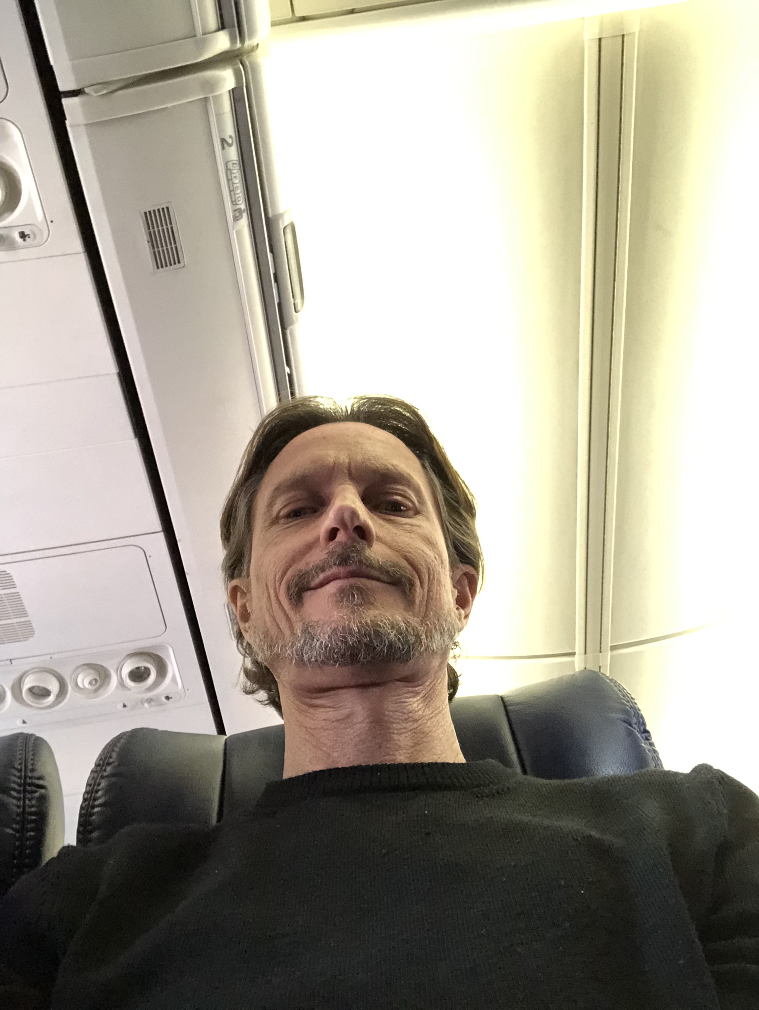 Allan Sturm Selfie Airplane